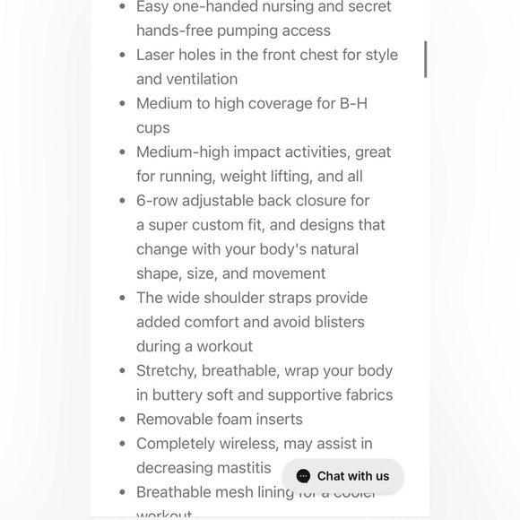 Chloé 4 Running Nursing & Pumping Sports Bra (Dark Houndstooth) - Picture 4 of 7